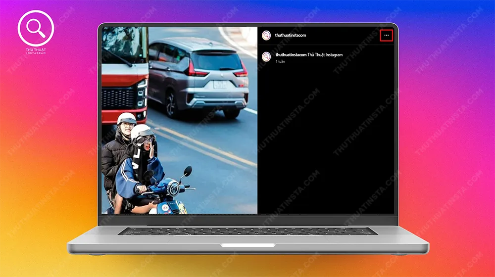 Bước 1: Truy cập vào Instagram > Vào trang cá nhân > Chọn bài viết cần xóa.Bước 2: Nhấn biểu tượng 3 chấm dọc > Chọn Xóa.