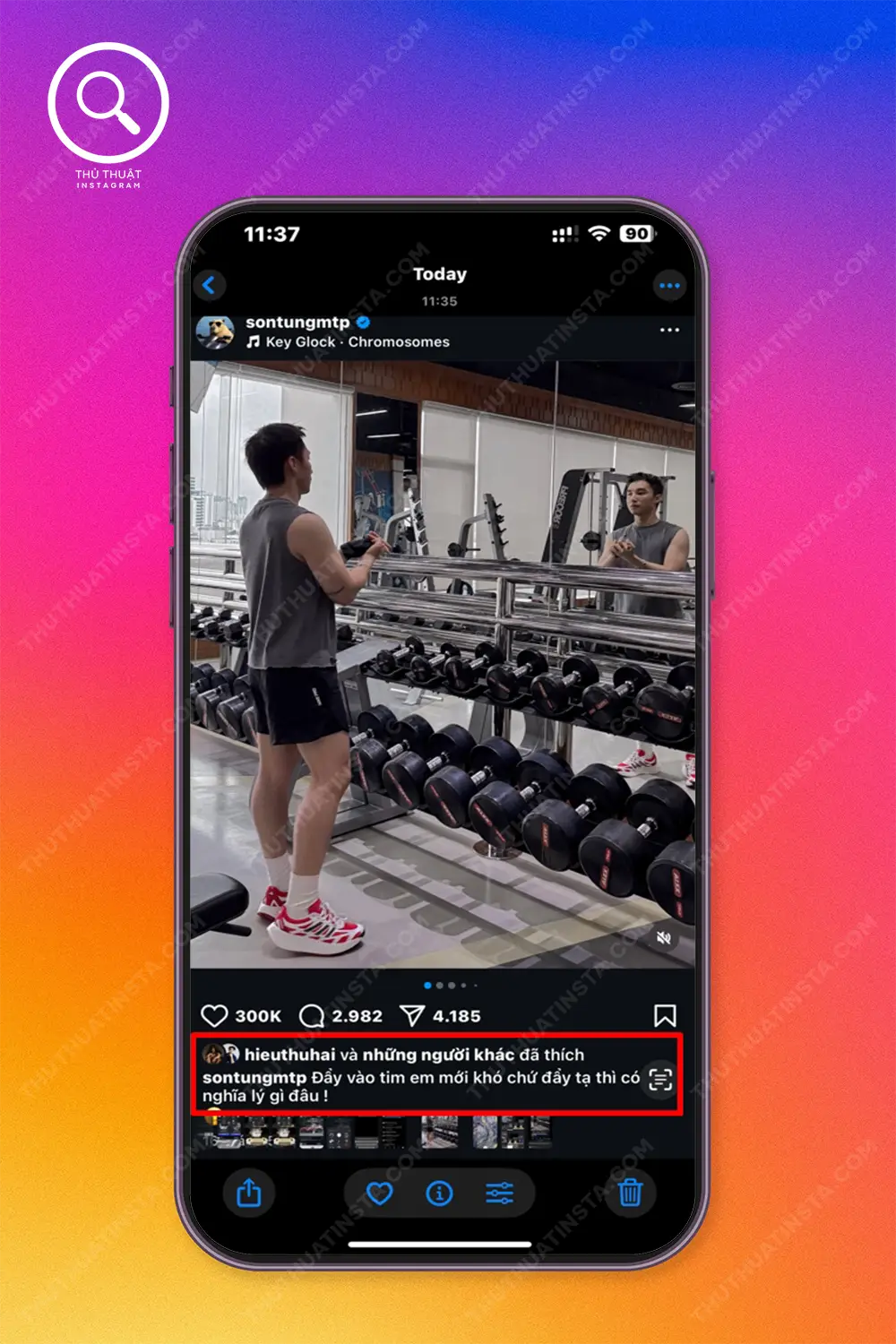 Bước 2: Mở thư viện ảnh và chọn vừa chụp > Chọn Live Text.