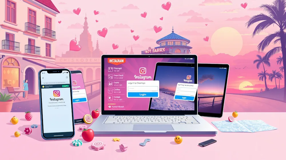 Cách 2: Thử đăng nhập vào tài khoản instagram trên một thiết bị khác