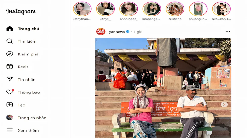 Cách 3: Sử dụng Instagram trên ứng dụng trình duyệt web