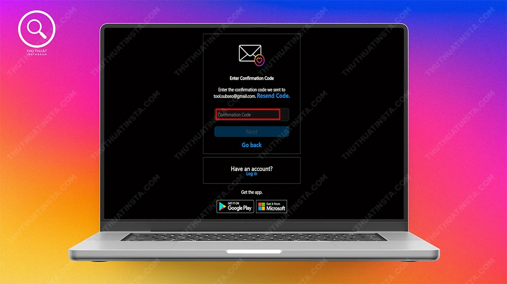 Bước 4: Nhập mã xác nhận 6 số được gửi về số điện thoại hoặc gmail vừa đăng ký > Xác nhận.