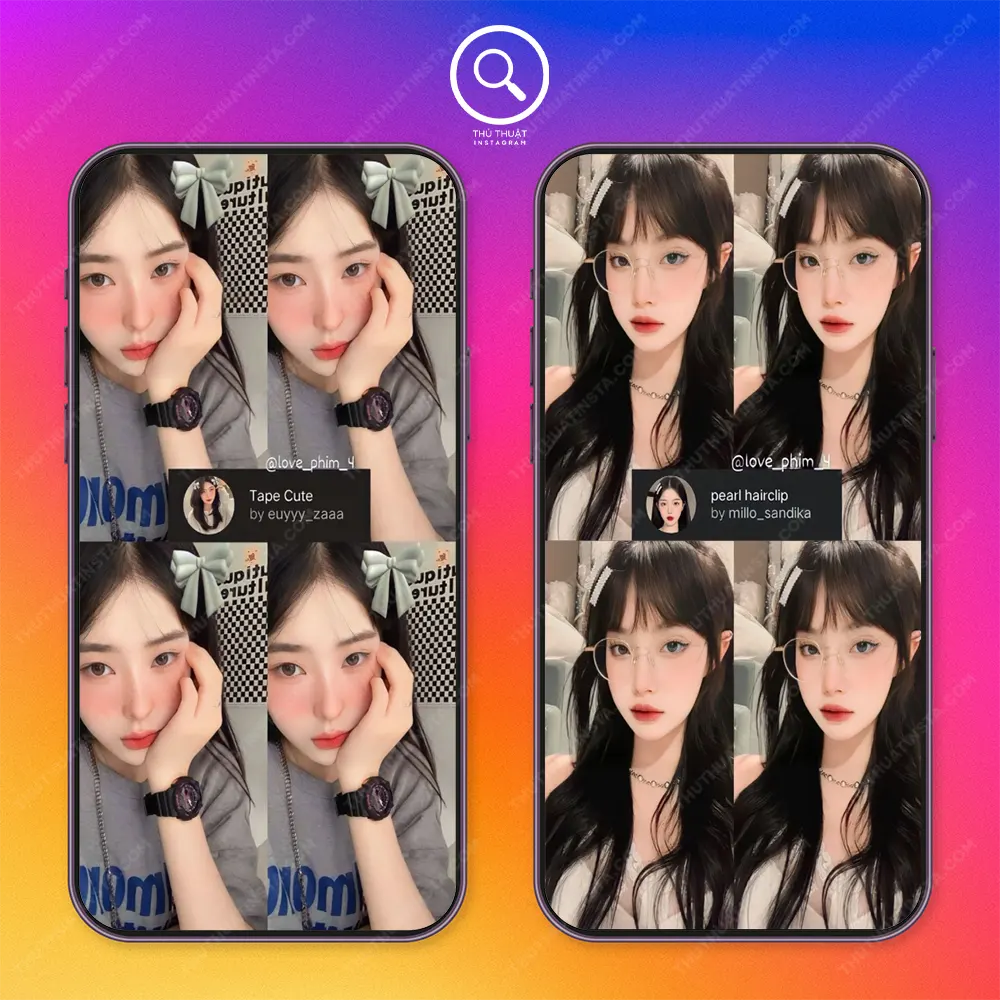 Filter haechan đẹp trên instagram có son
