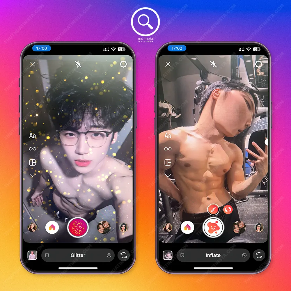 Filter instagram hiệu ứng đặc biệt