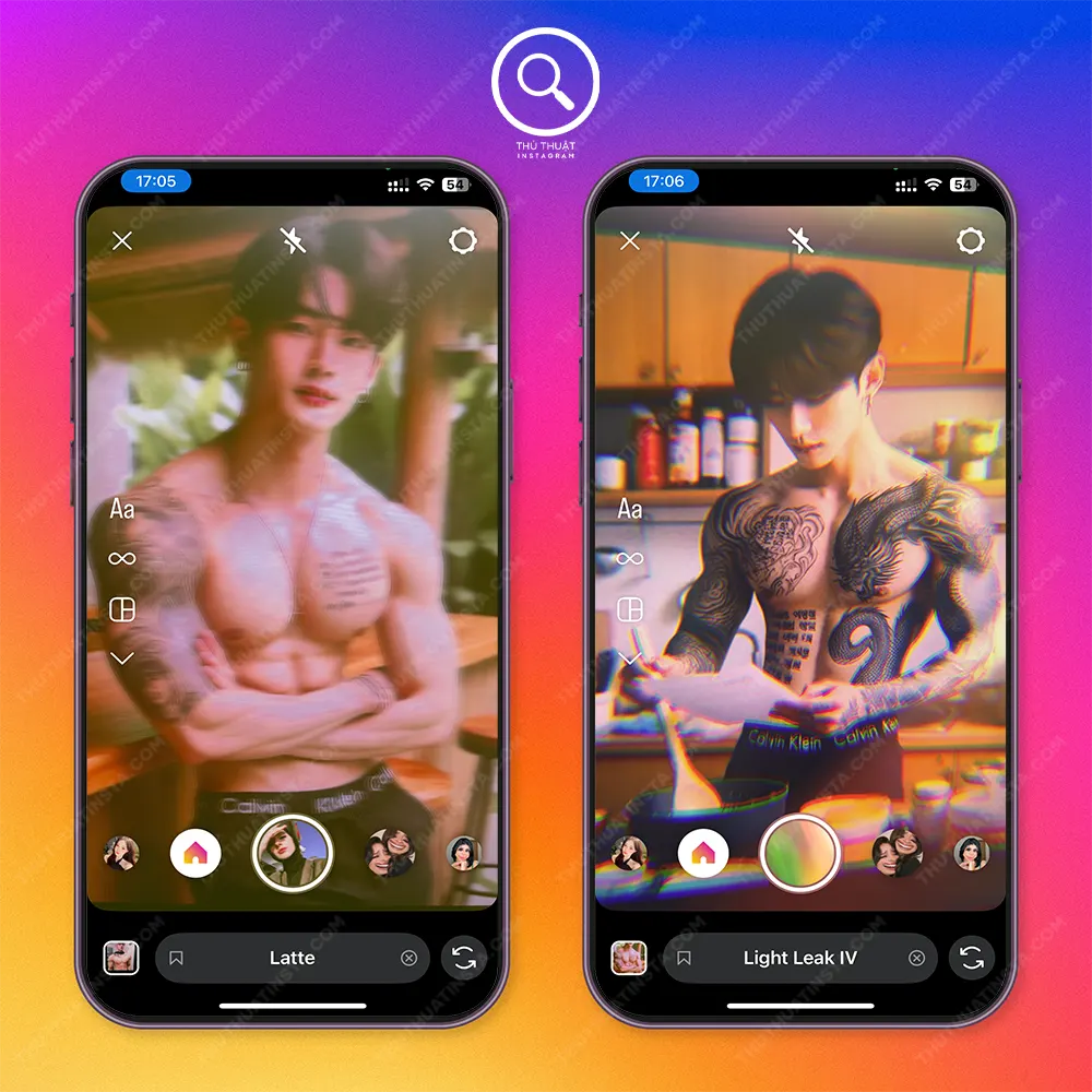 Filter instagram mờ ảo