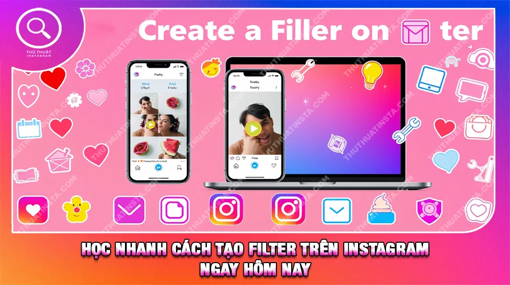cách tạo filter trên instagram
