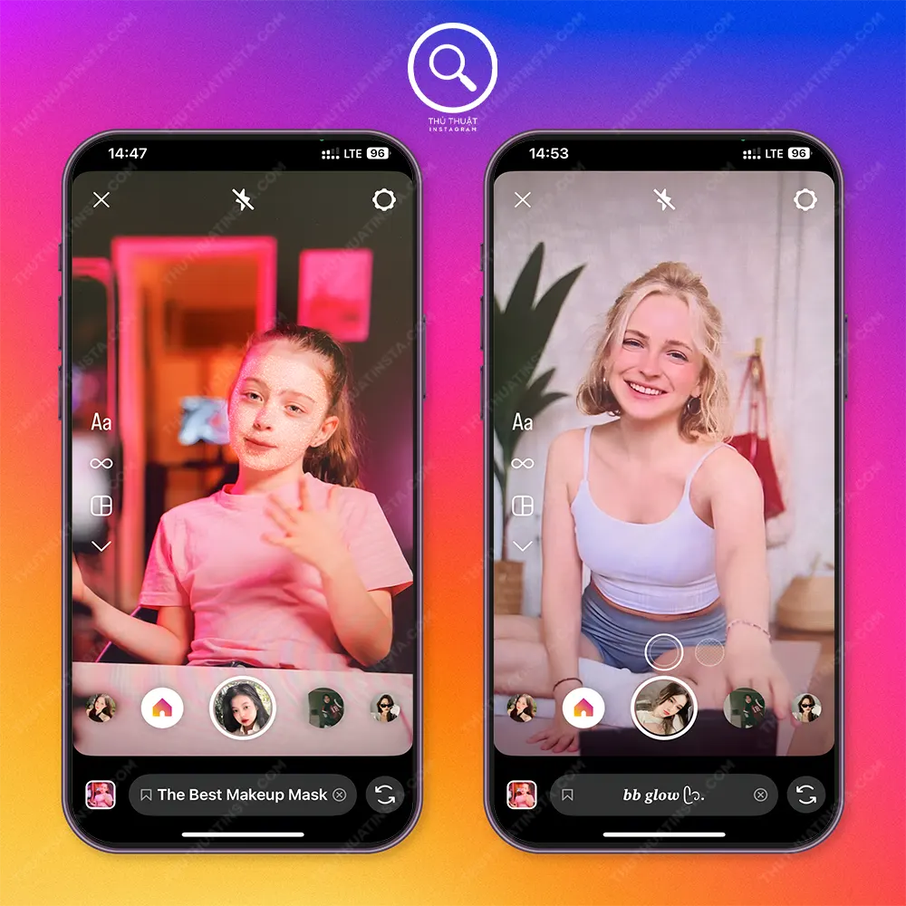 Kết quả sau khi thử các filter đẹp trên instagram có son nè mấy bà thơ