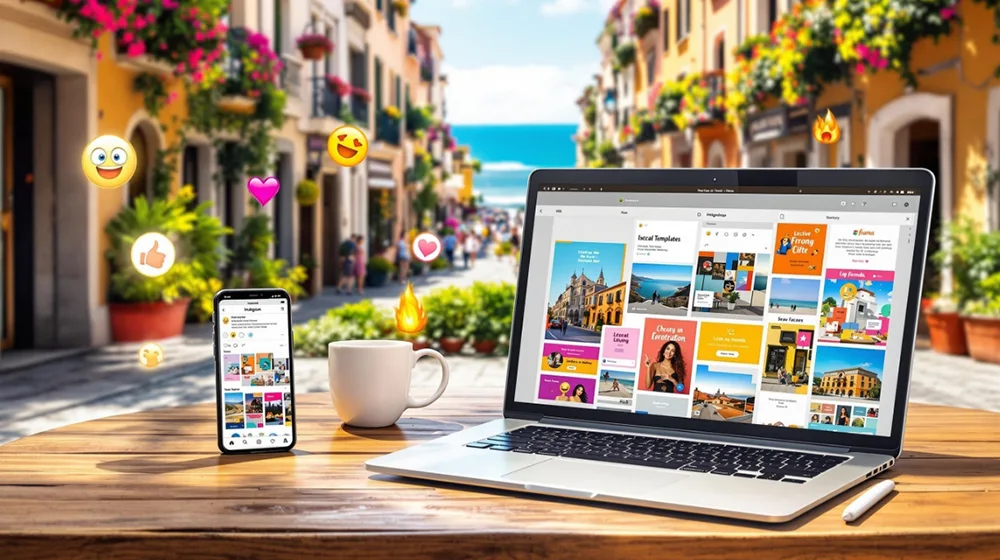 Lý do sử dụng template và biết cách tạo template trên instagram