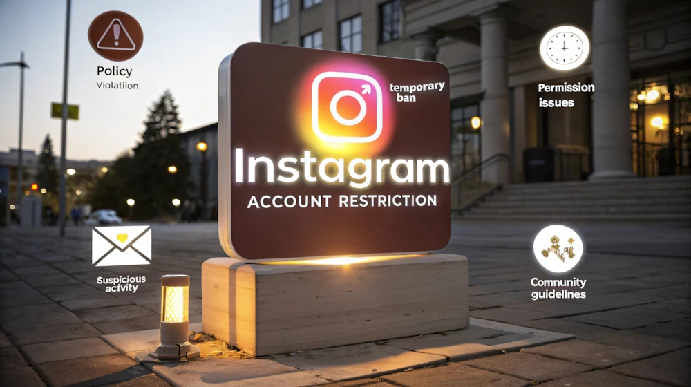 Nguyên nhân bị lỗi Instagram bị hạn chế