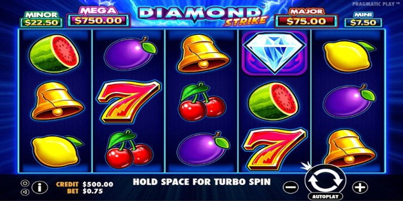 Diamond Slot tại game slot B52 Club yêu cầu người chơi kết nối các viên kim cương