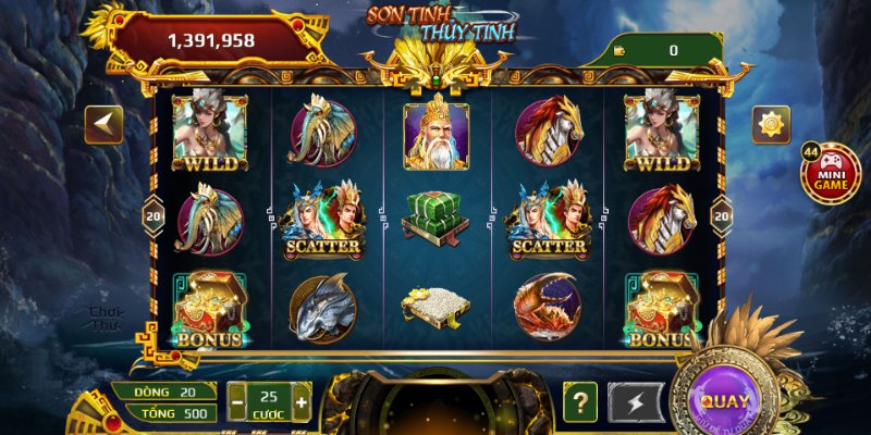 Giao diện game slot Hitclub sắc nét, cuốn hút
