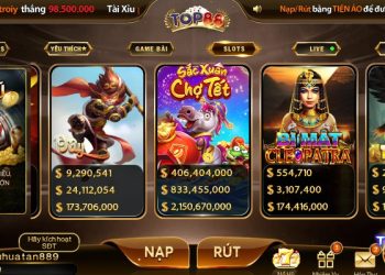 Danh mục game slot Top88 đa dạng, nhiều lựa chọn hấp dẫn