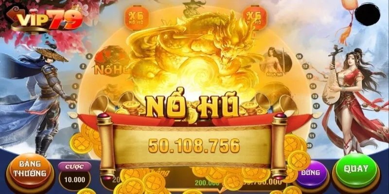 Ưu điểm vượt trội của Game slots Vip79