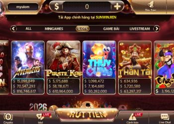 Trải nghiệm game slot Sunwin hiện đại với giao diện sắc nét 